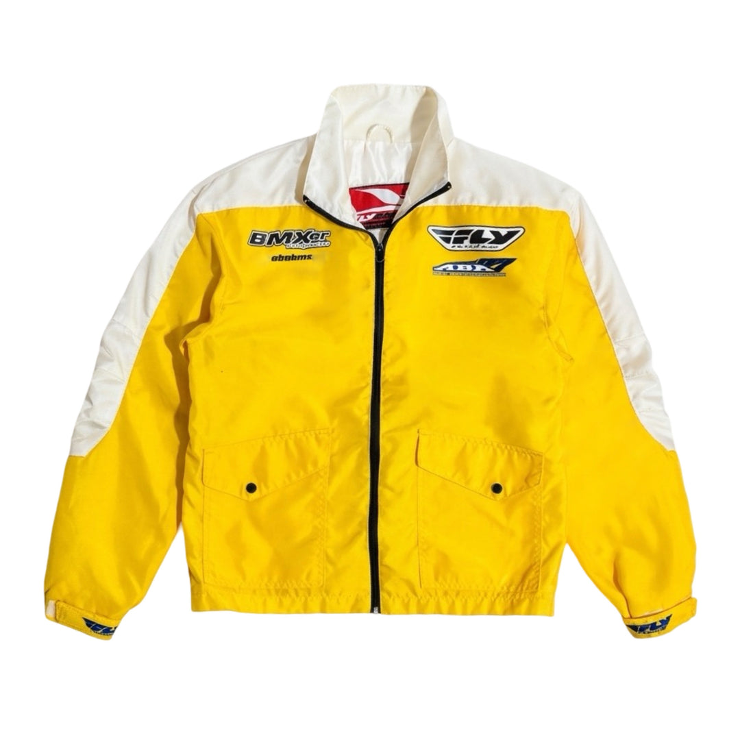 2000’S FLY RACING BMX TOP 10 CROPPED ZIP JACKET LARGE