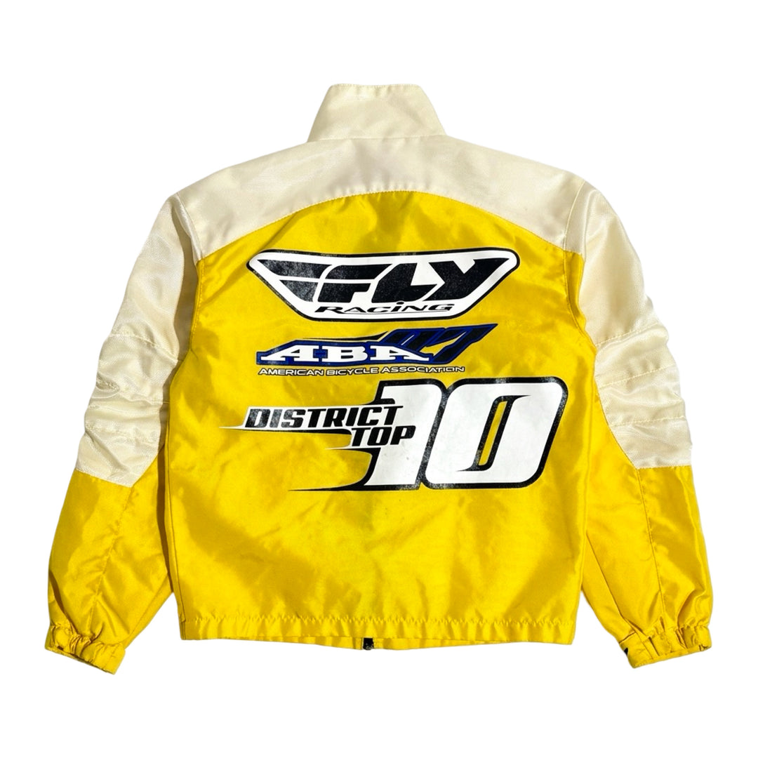 2000’S FLY RACING BMX TOP 10 CROPPED ZIP JACKET LARGE