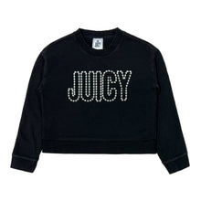 Cargar imagen en el visor de la galería, 2000’S JUICY COUTURE CROPPED CREWNECK FLEECE SWEATER WOMEN’S MEDIUM
