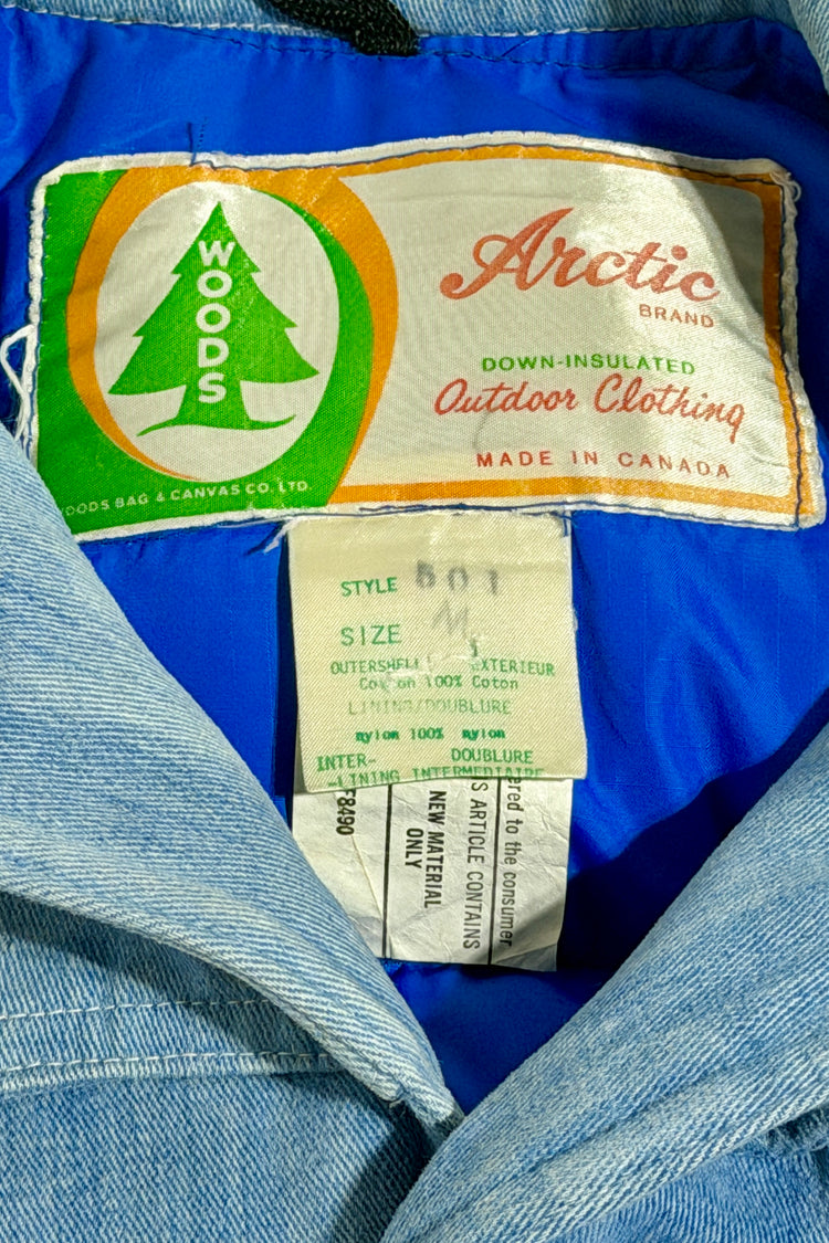 Woods Arctic brand tag