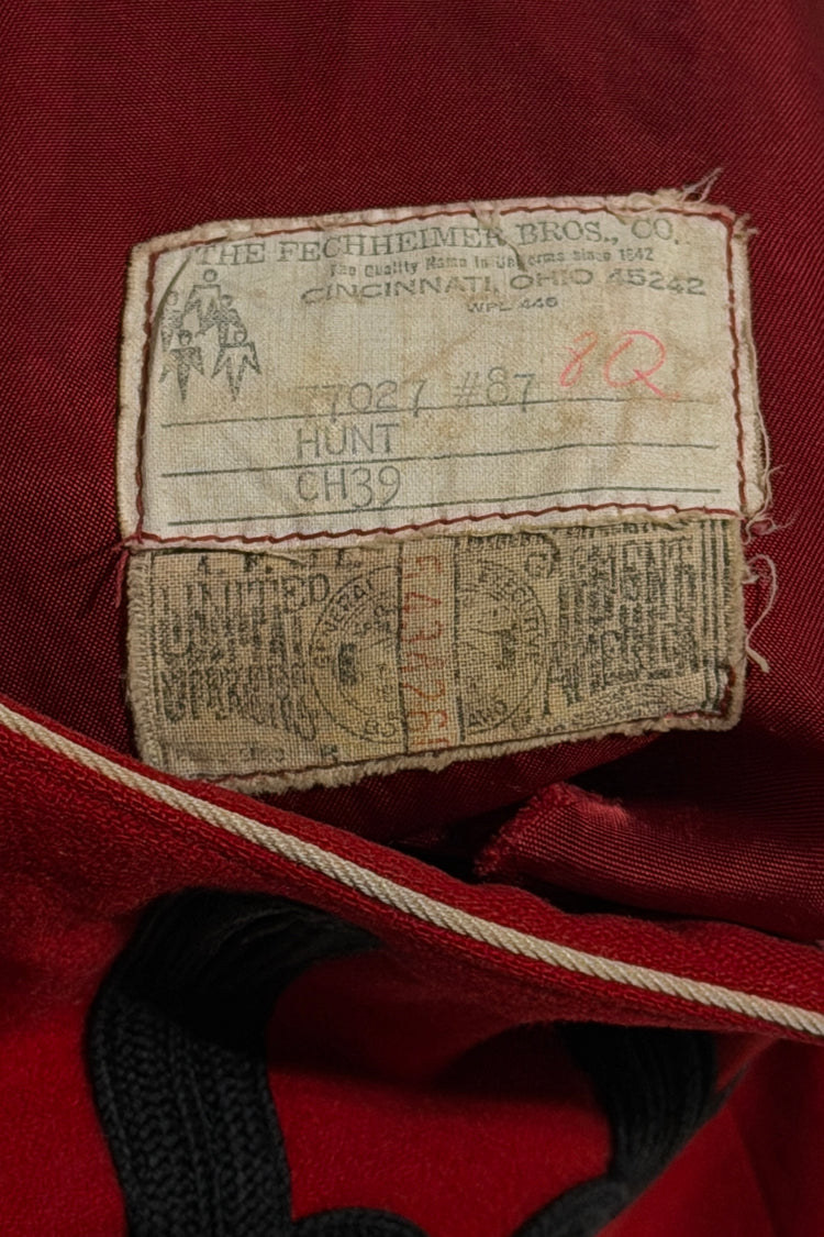 Fechheimer Bros. Co. label interior