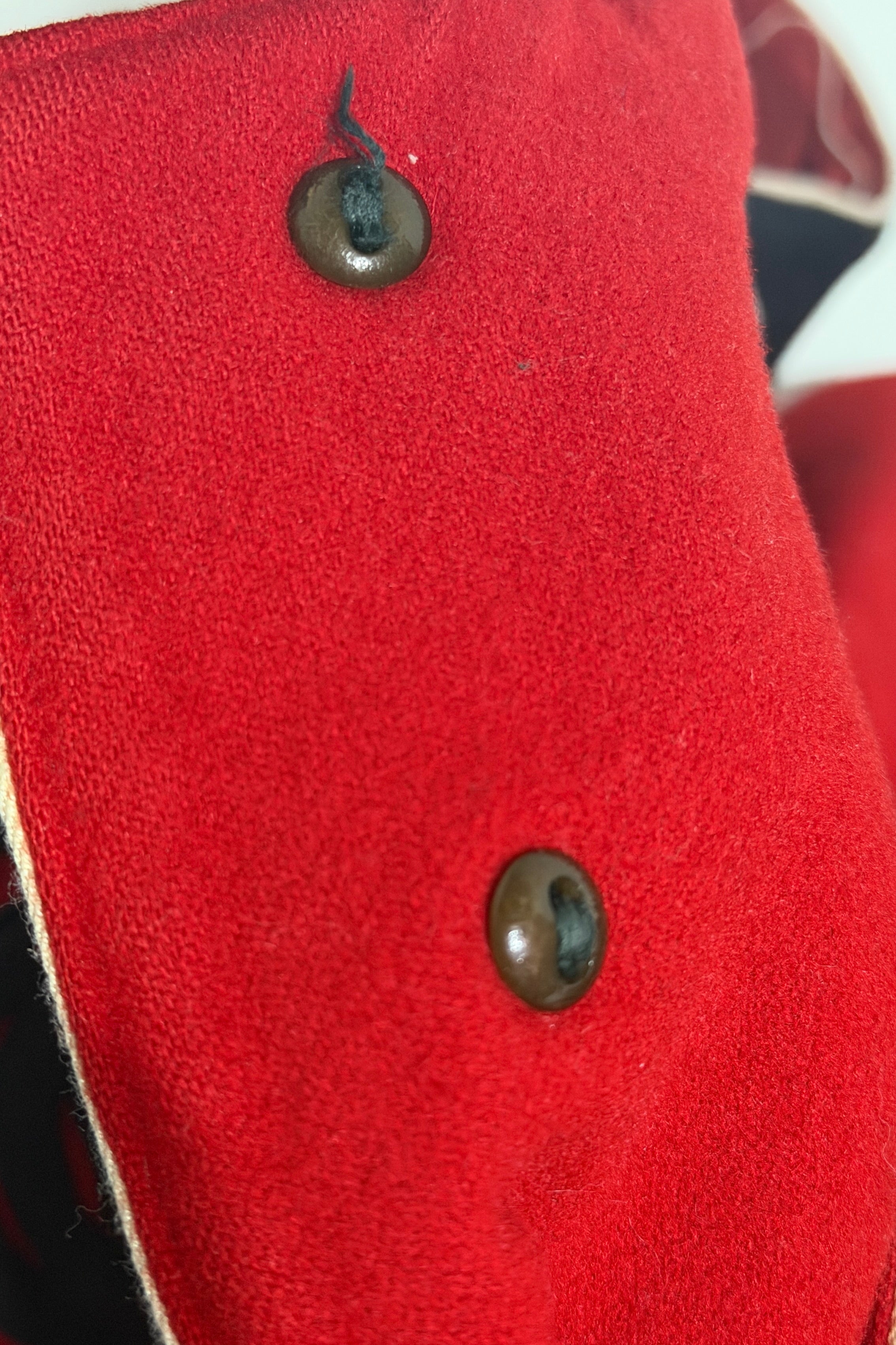 Cuff button detail