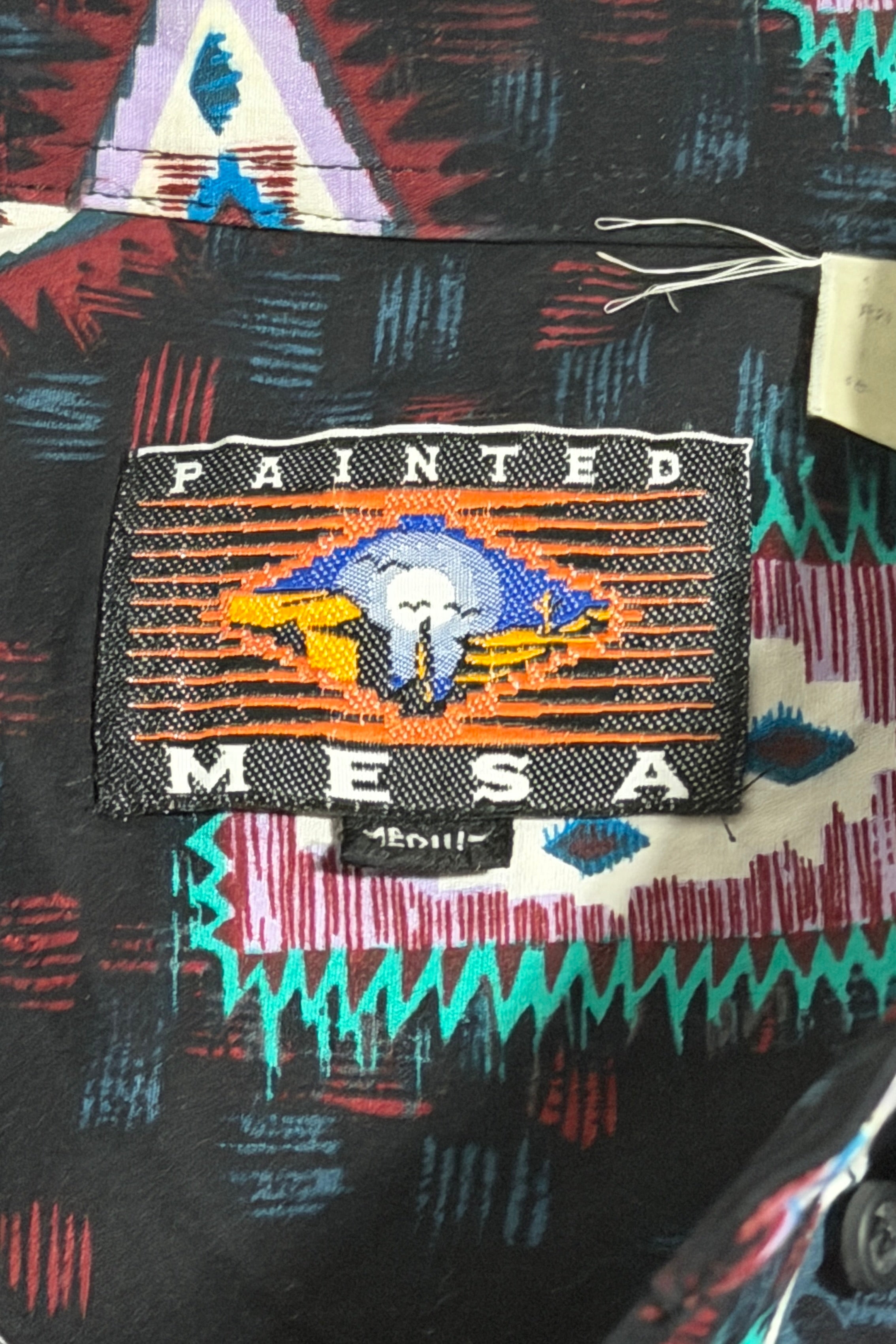 Painted Mesa tag detail