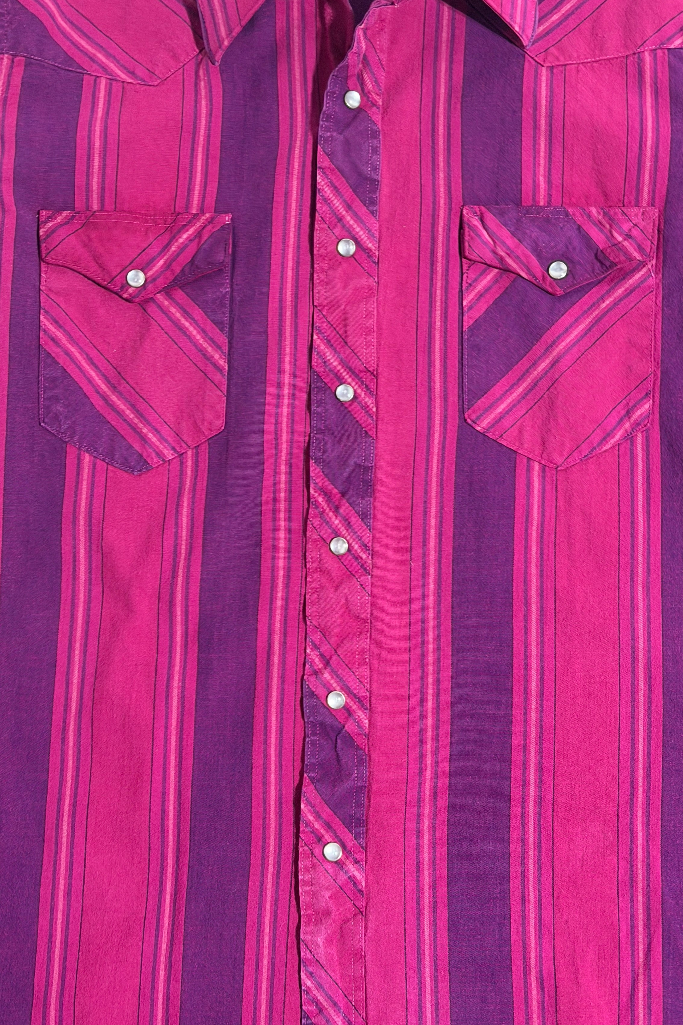 Wrangler pRodeo shirt front detail
