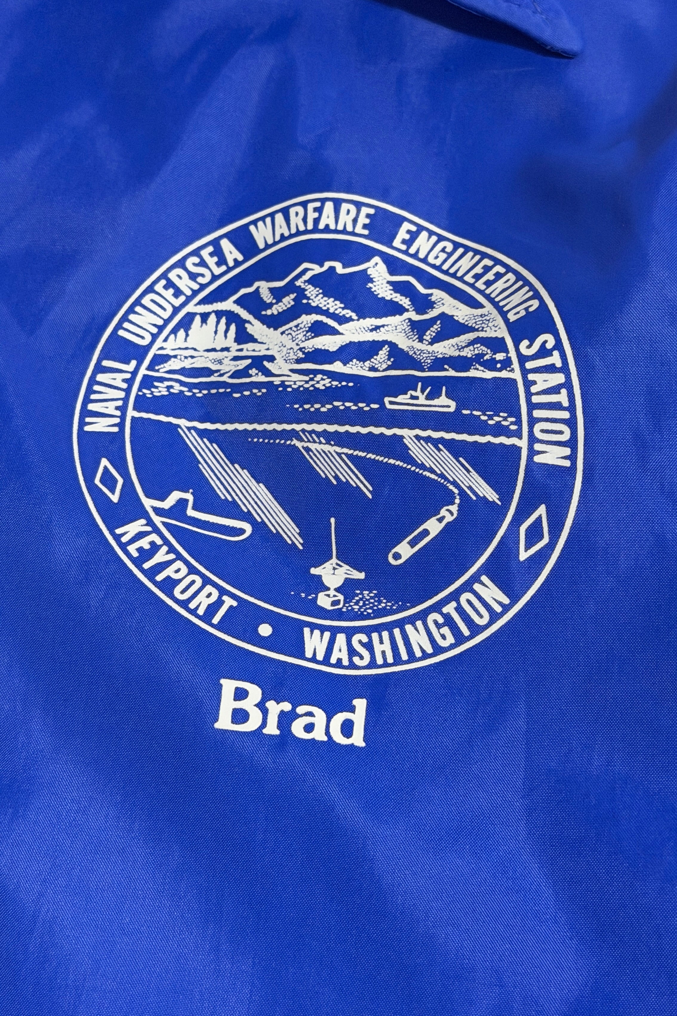 Naval Undersea Warfare Engineering Station patch detail