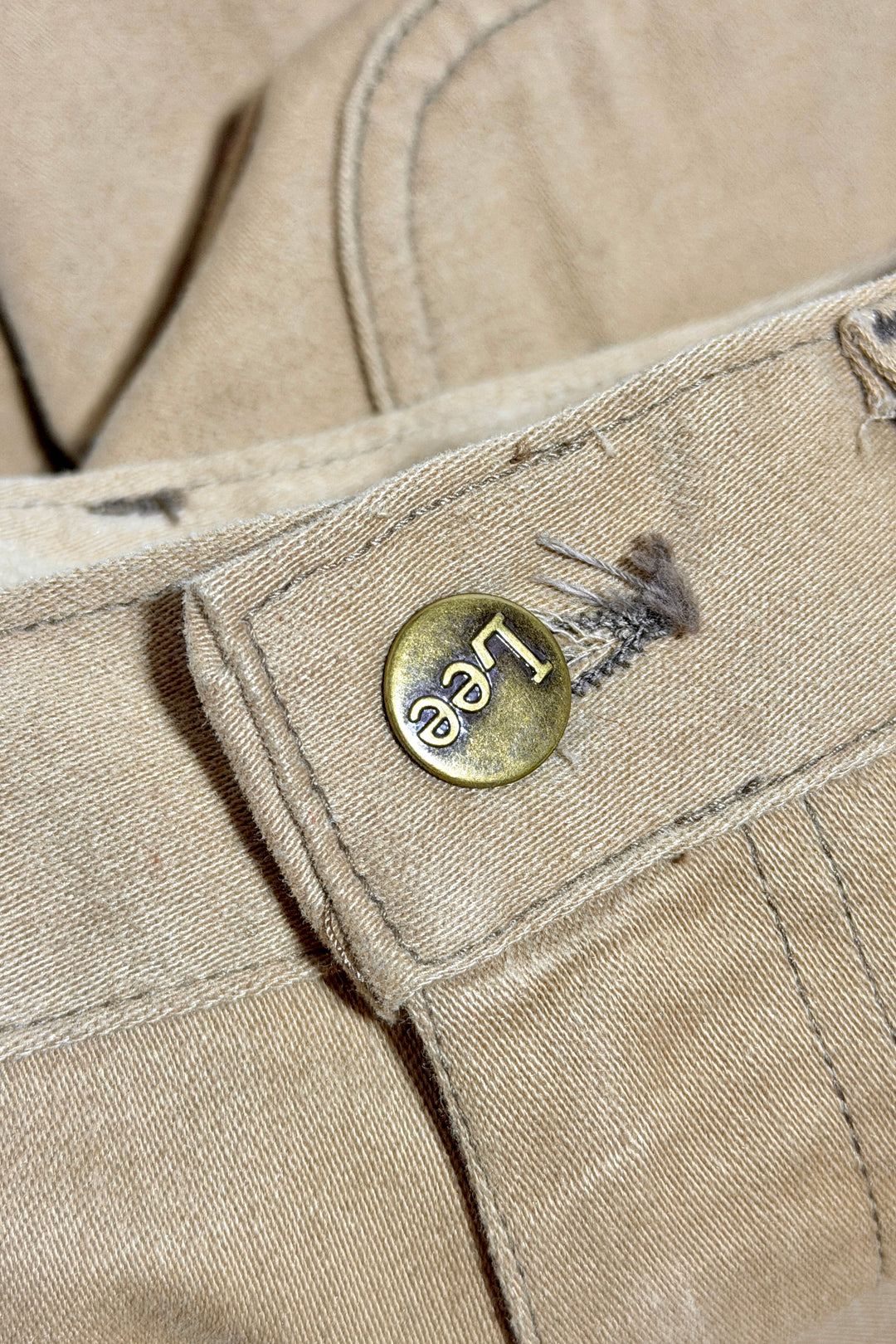 Lee Made in USA tag detail