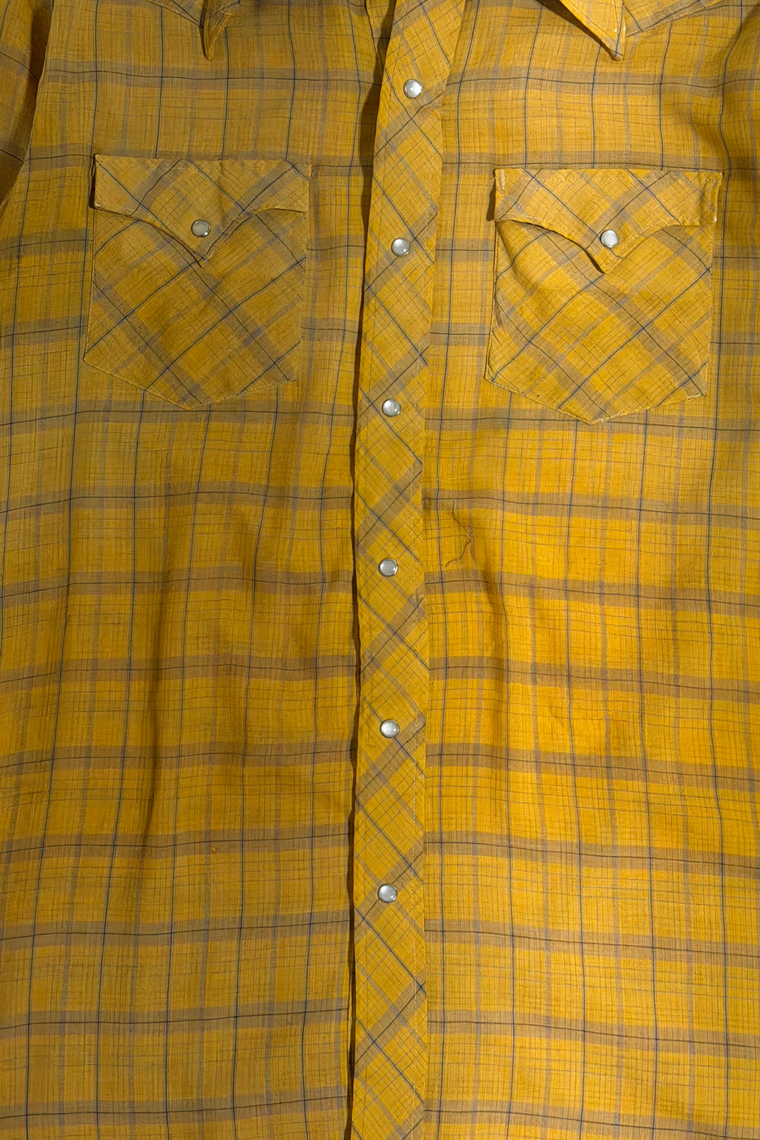 Karman western shirt detail