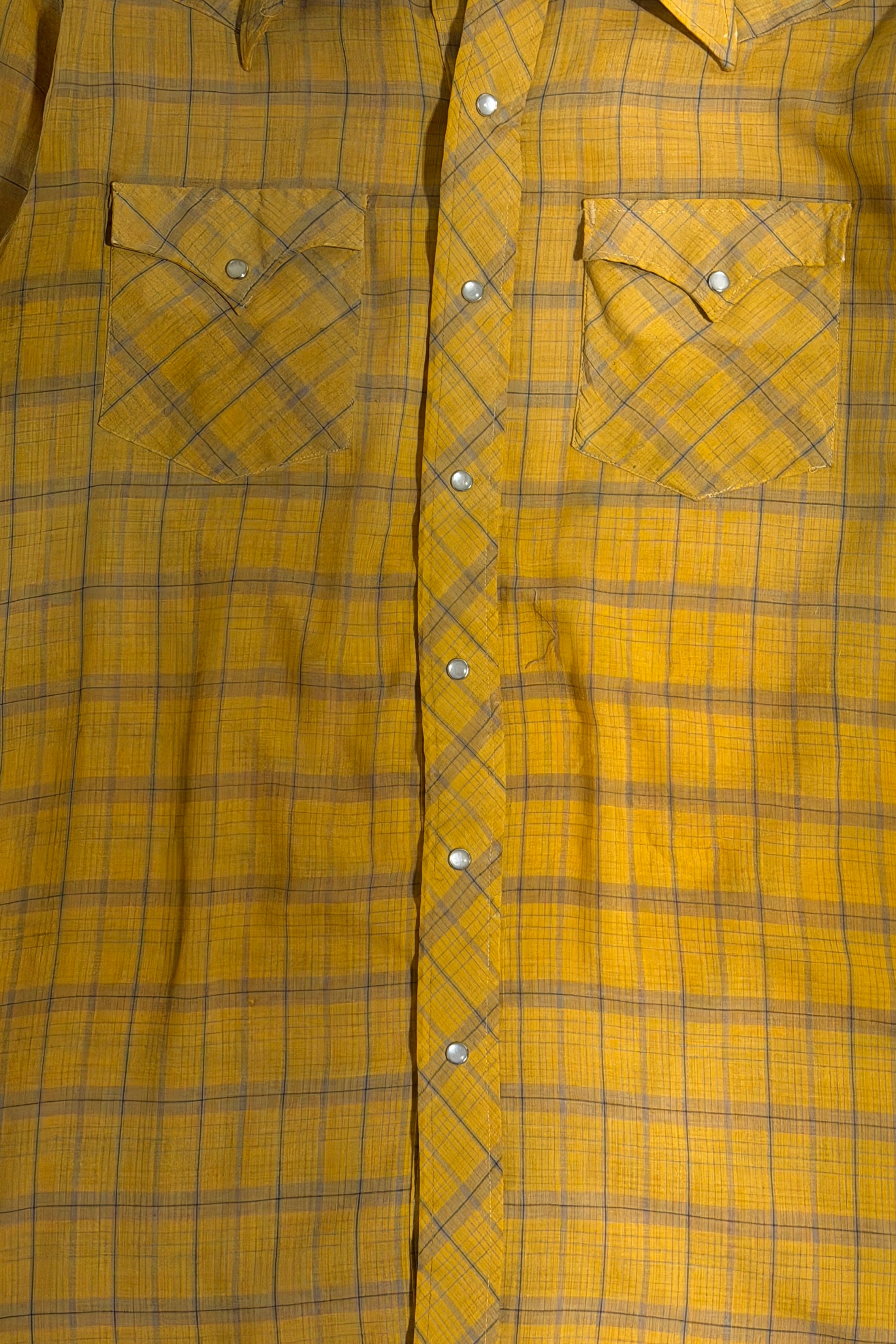 Karman western shirt detail