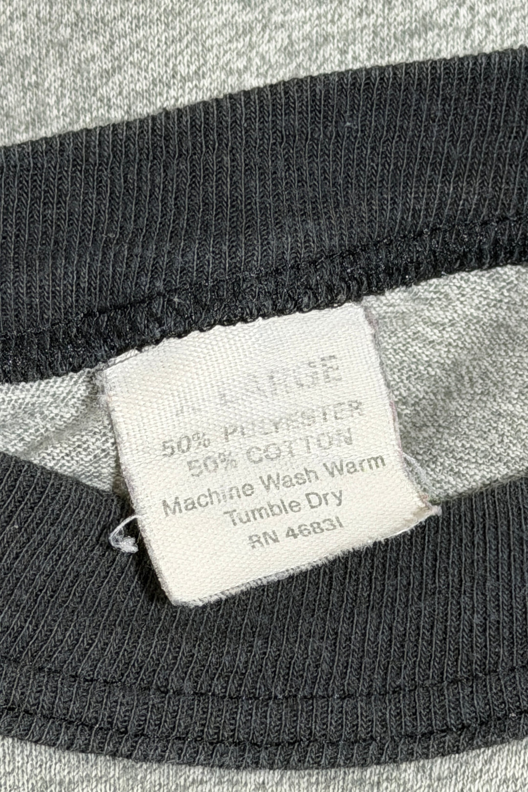 Hesston tee tag detail RN 46831