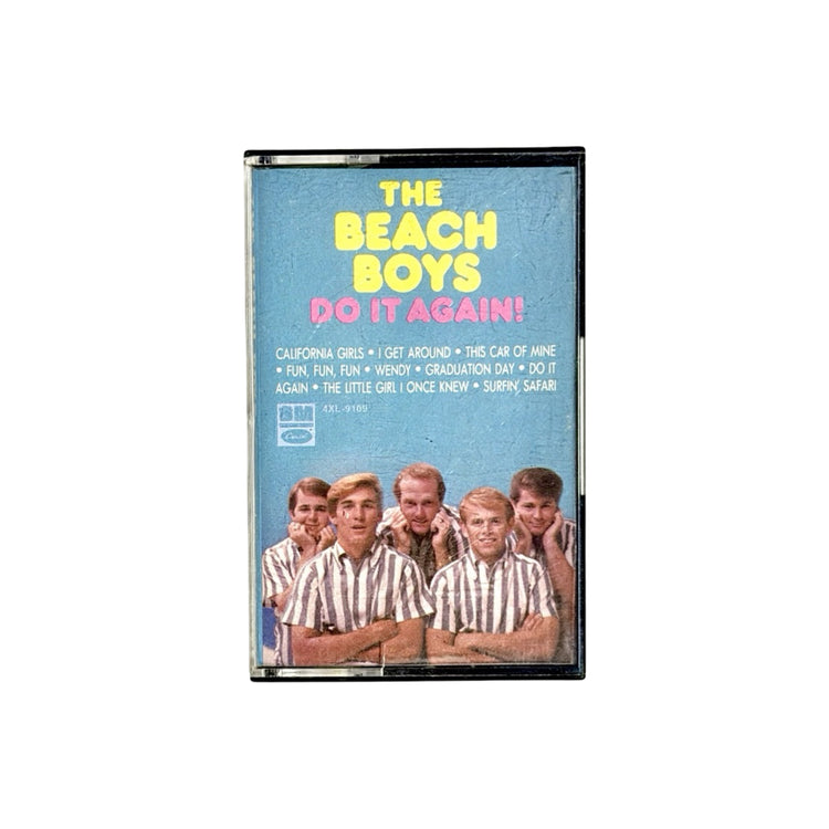The Beach Boys Do It Again cassette front cover