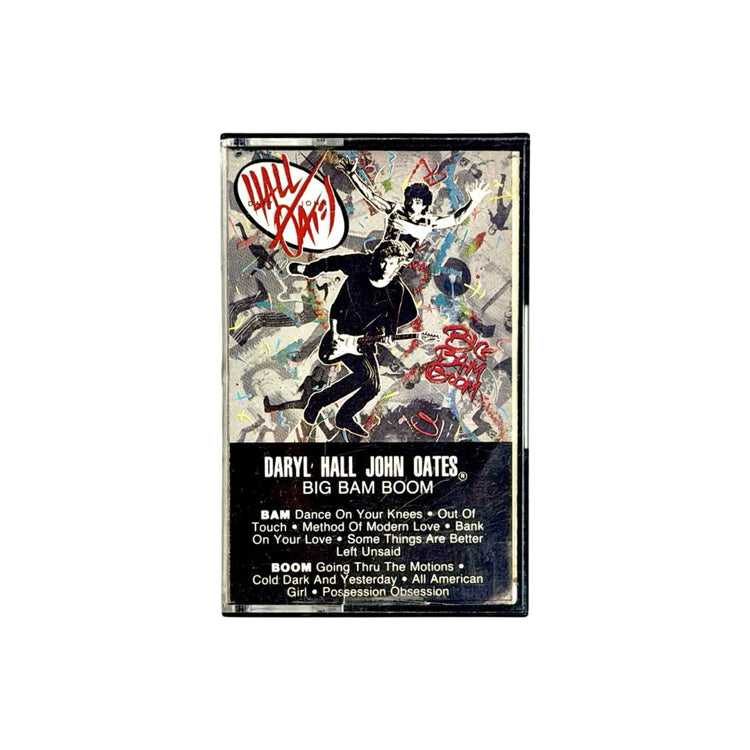 Daryl Hall John Oates Big Bam Boom cassette front cover