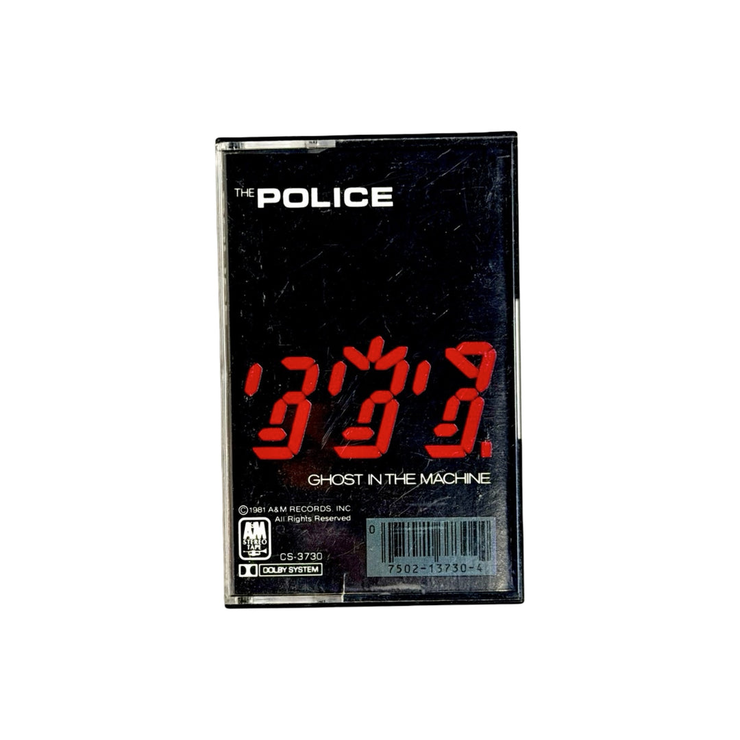 The Police Ghost in the Machine cassette front cover
