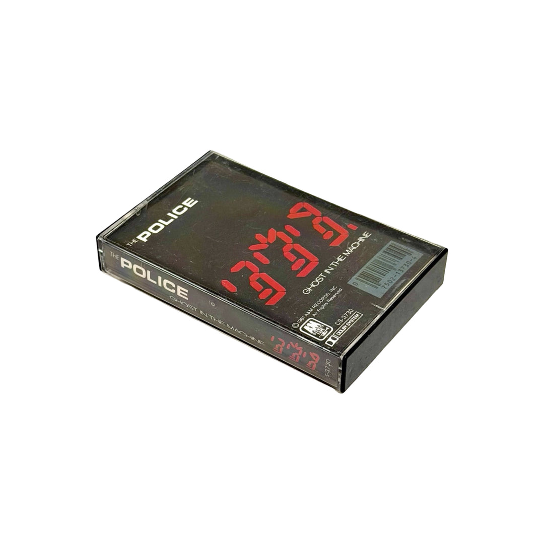 The Police Ghost in the Machine cassette angle view