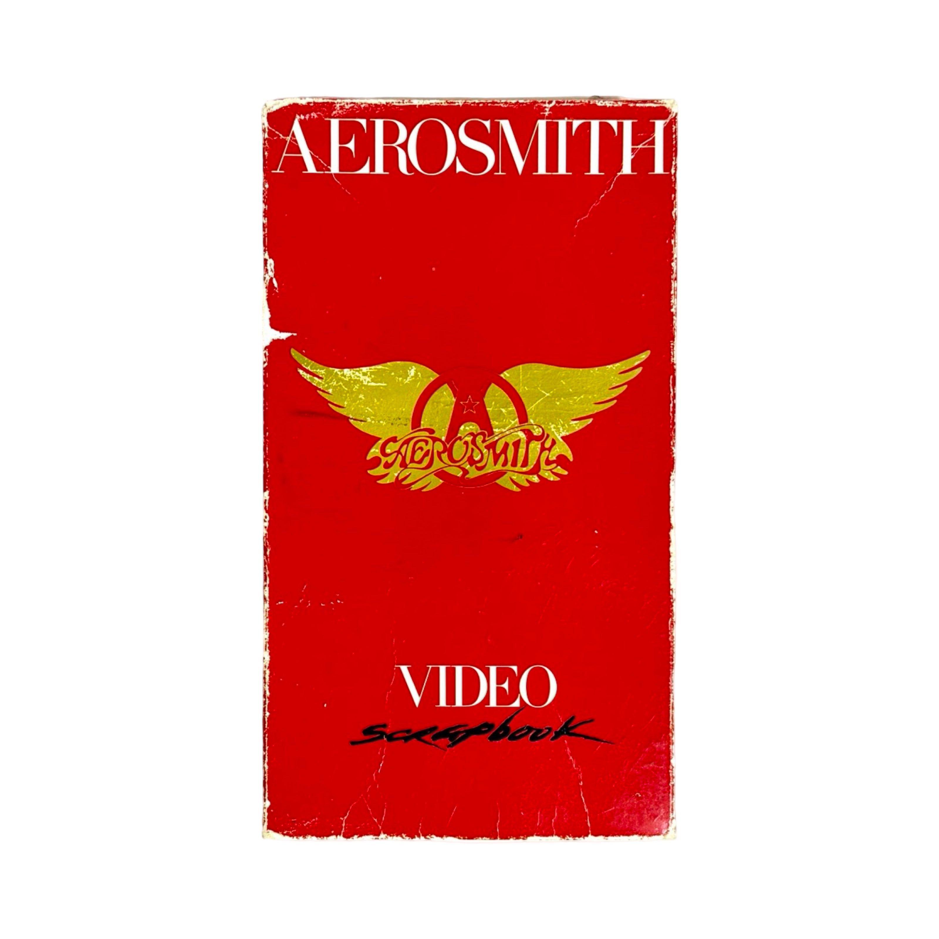 Aerosmith Video Scrapbook VHS front cover
