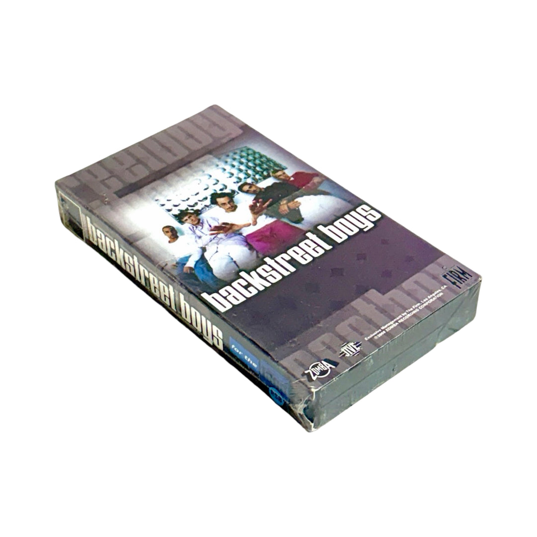 Backstreet Boys sealed VHS angle view