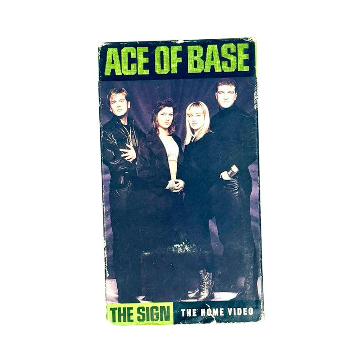 Ace of Base The Sign Home Video VHS front cover