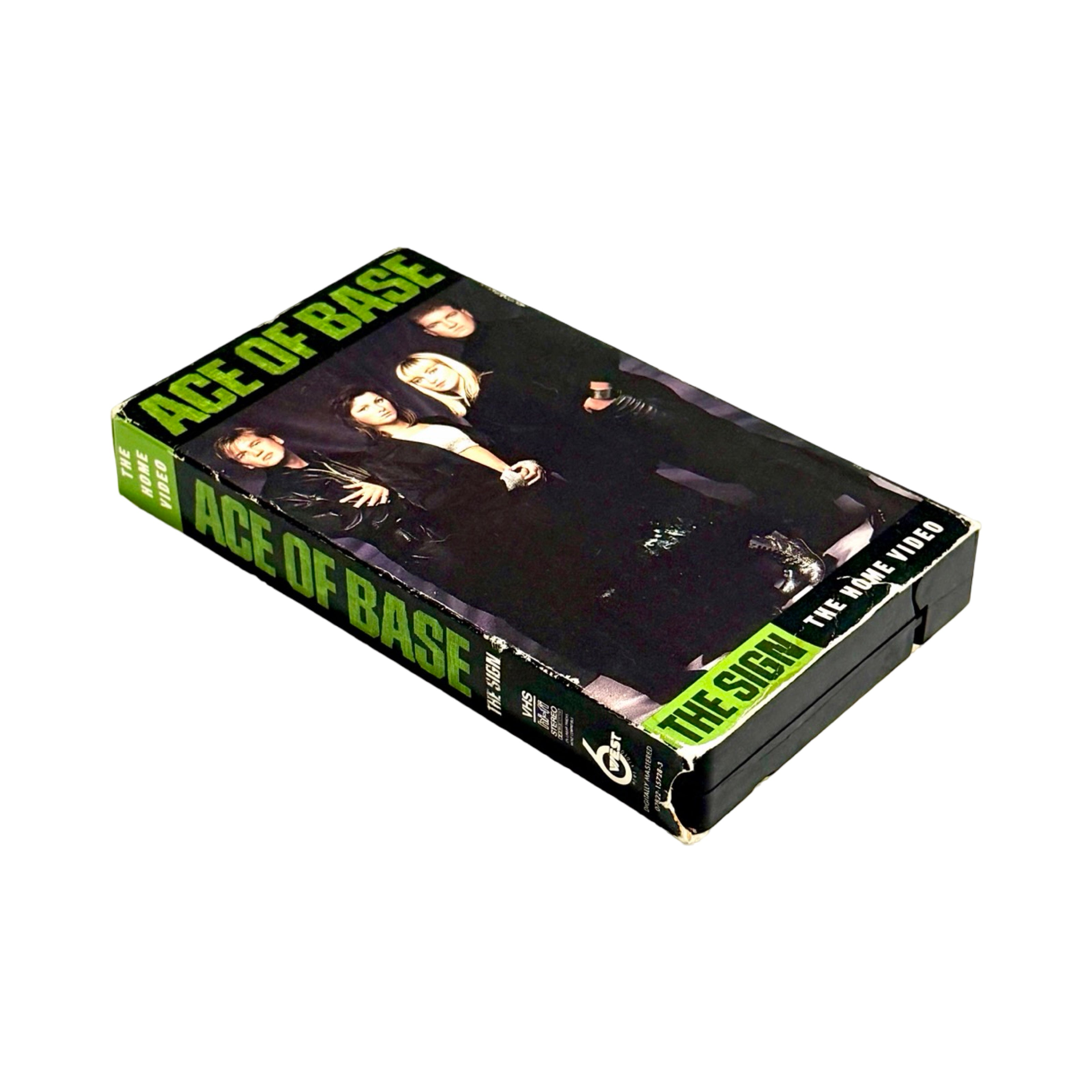 Ace of Base The Sign Home Video VHS angle view