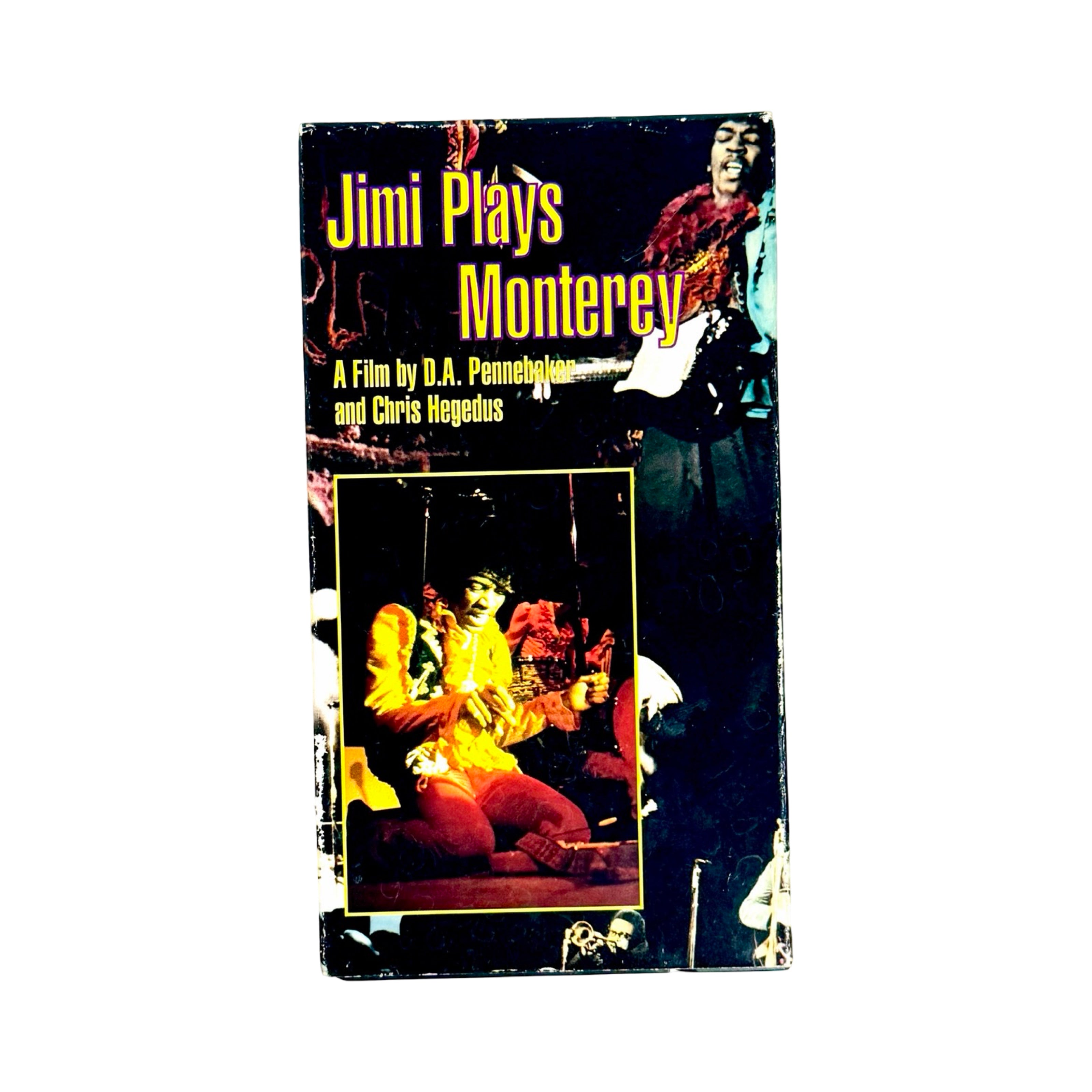 Jimi Plays Monterey VHS front cover