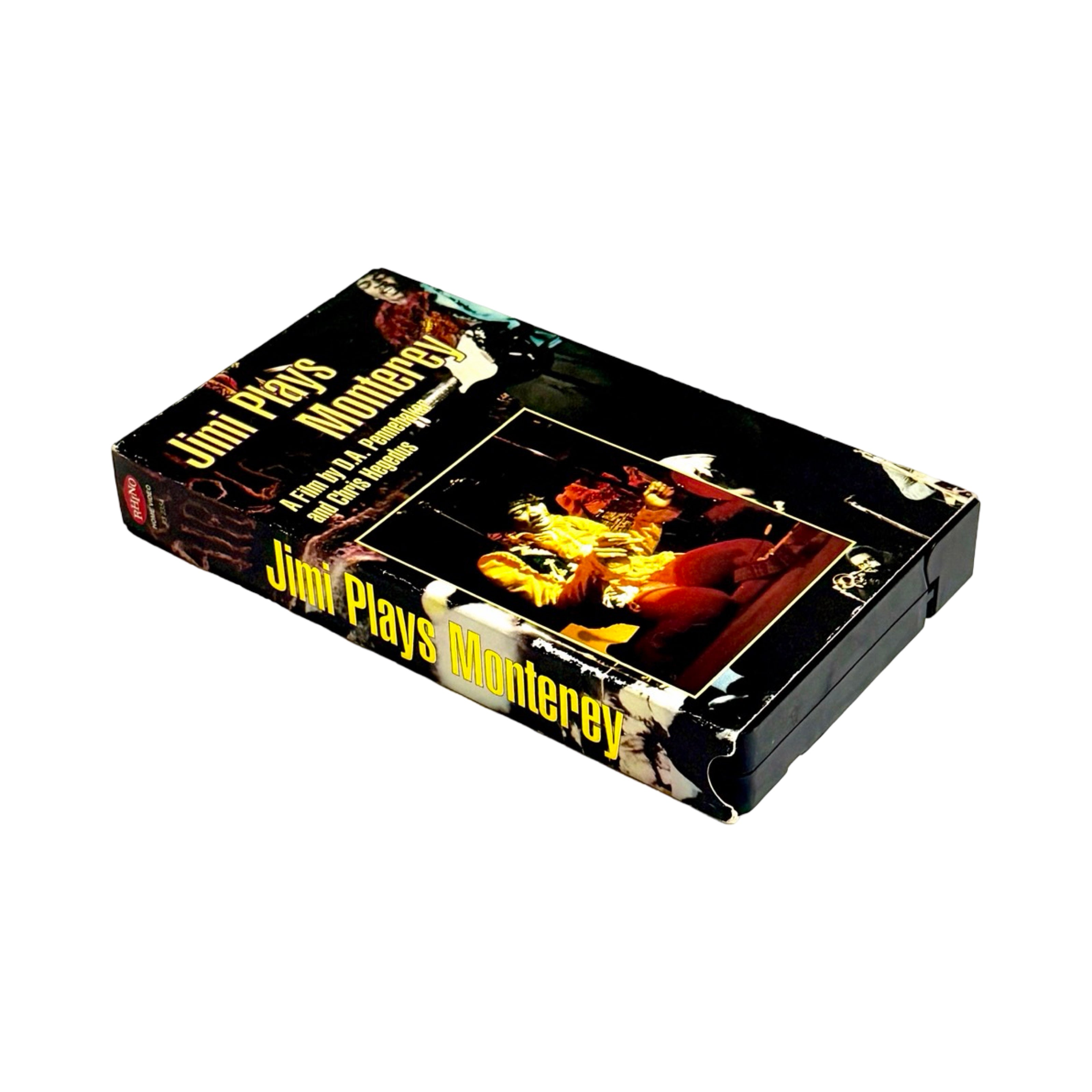 Jimi Plays Monterey VHS angle view