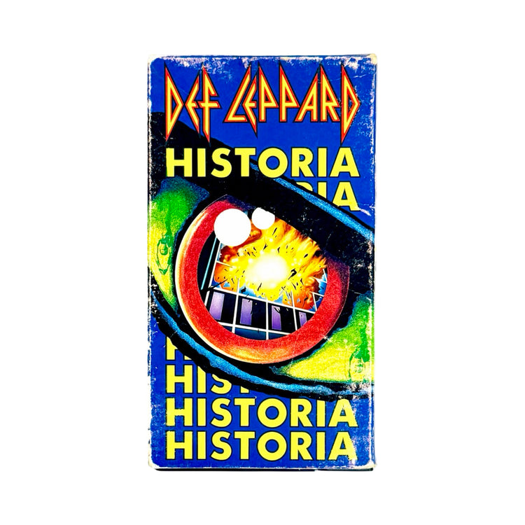 Def Leppard Historia VHS front cover