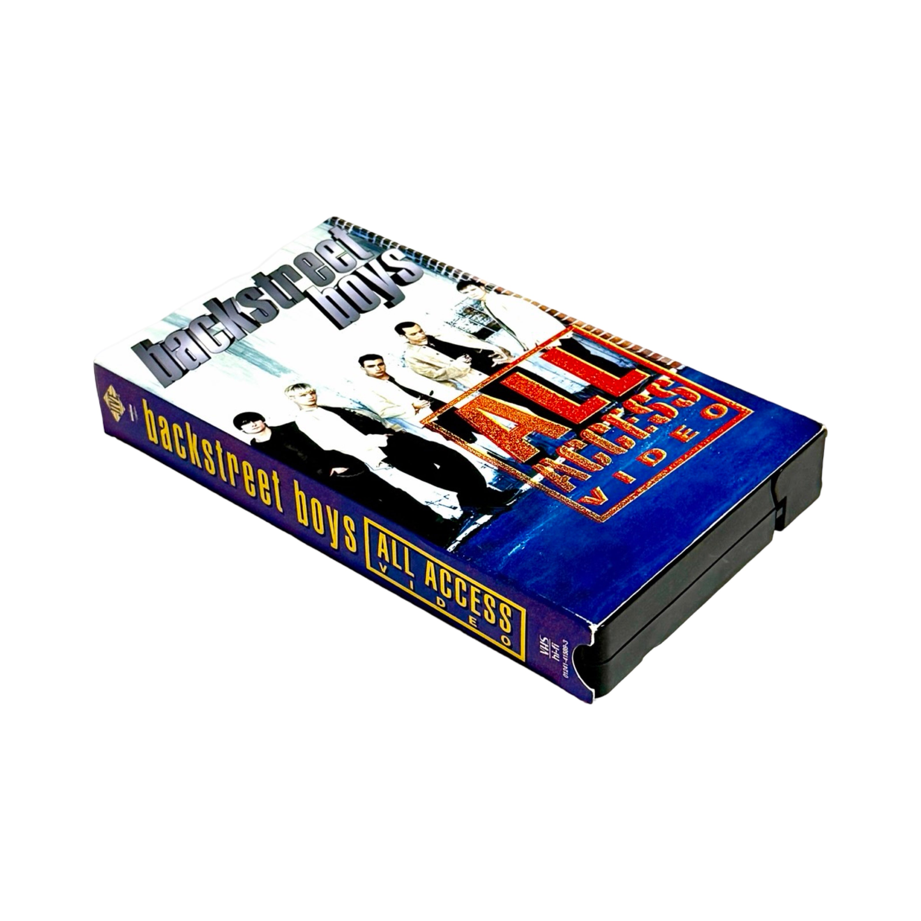 Backstreet Boys All Access Video VHS angle view