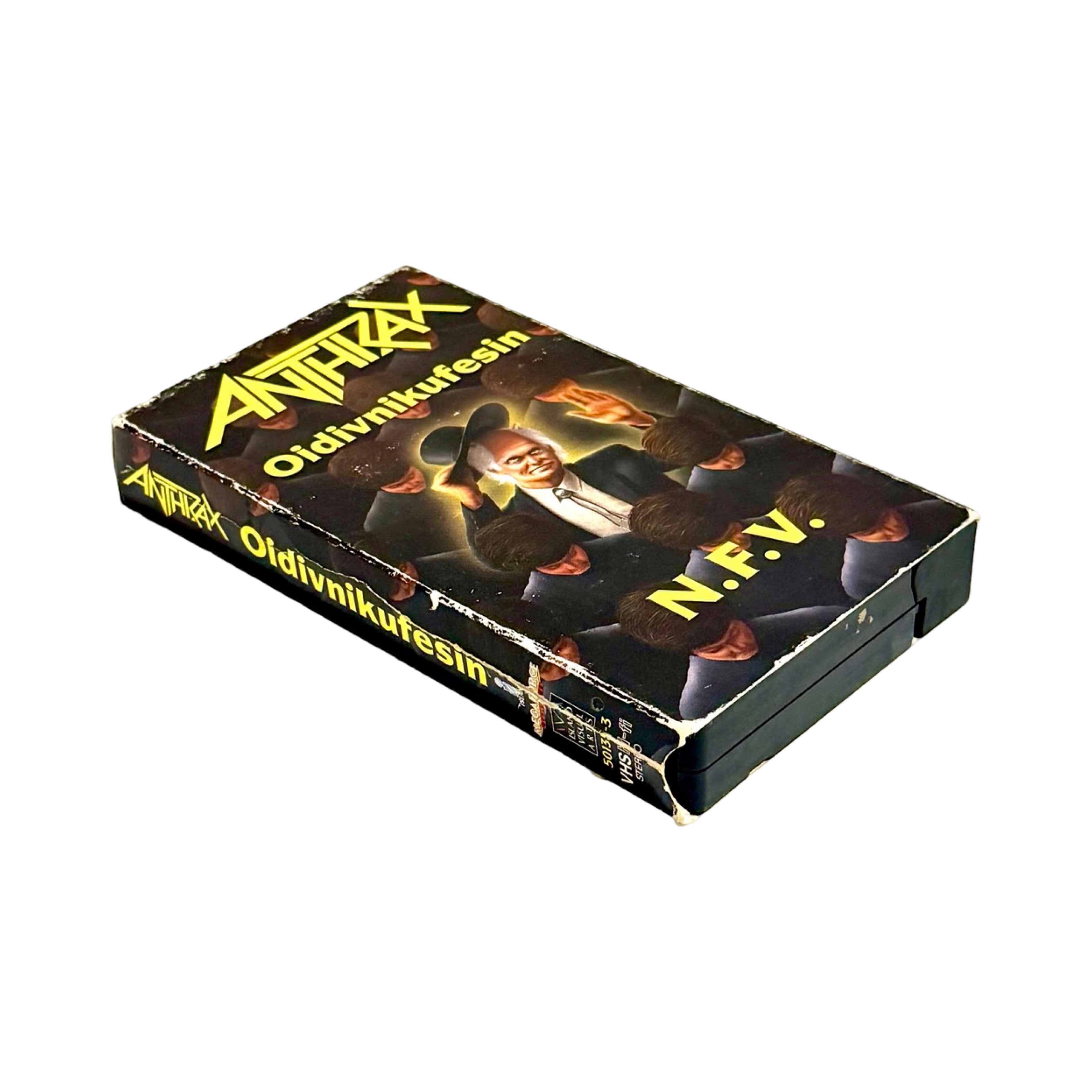 Anthrax Oidivnikufesin VHS angle view