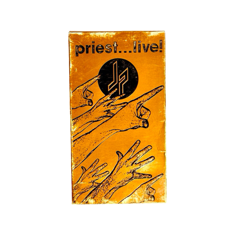 Judas Priest Priest Live VHS front cover