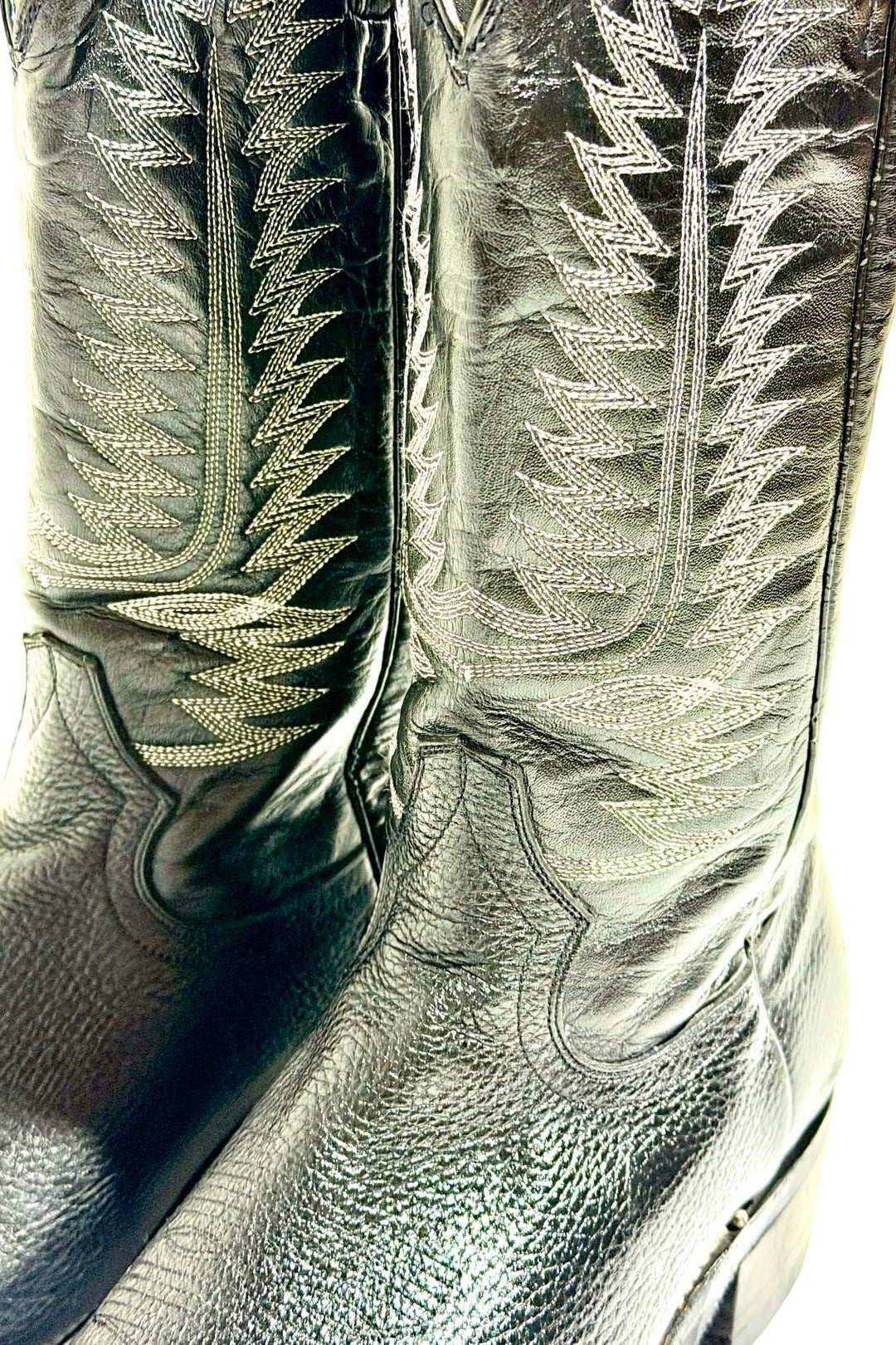 Deadstock cowboy boots side profile