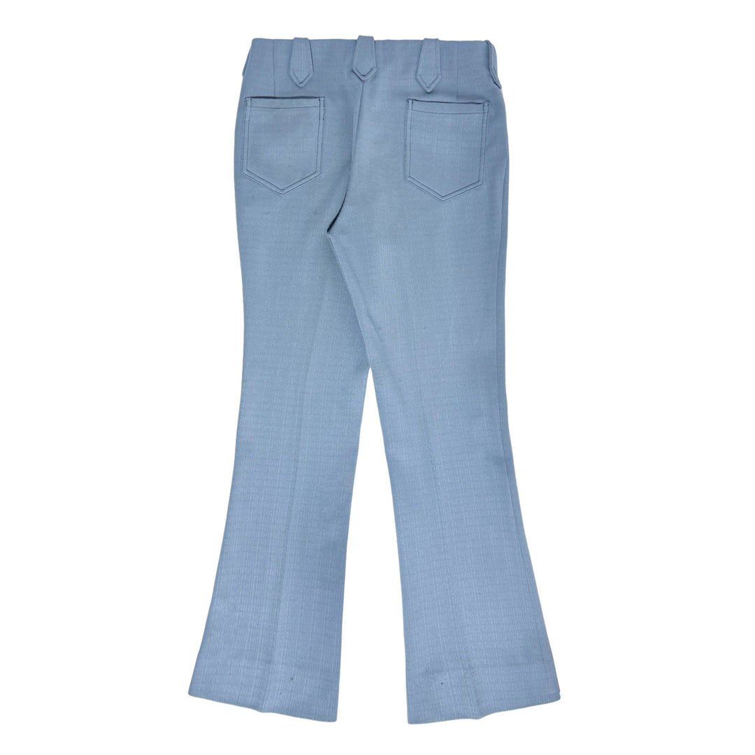 1960’S LASSO WESTERNWEAR MADE IN USA TEXTURED FROG POCKET FLARED LEG WESTERN PANTS 34 X 28