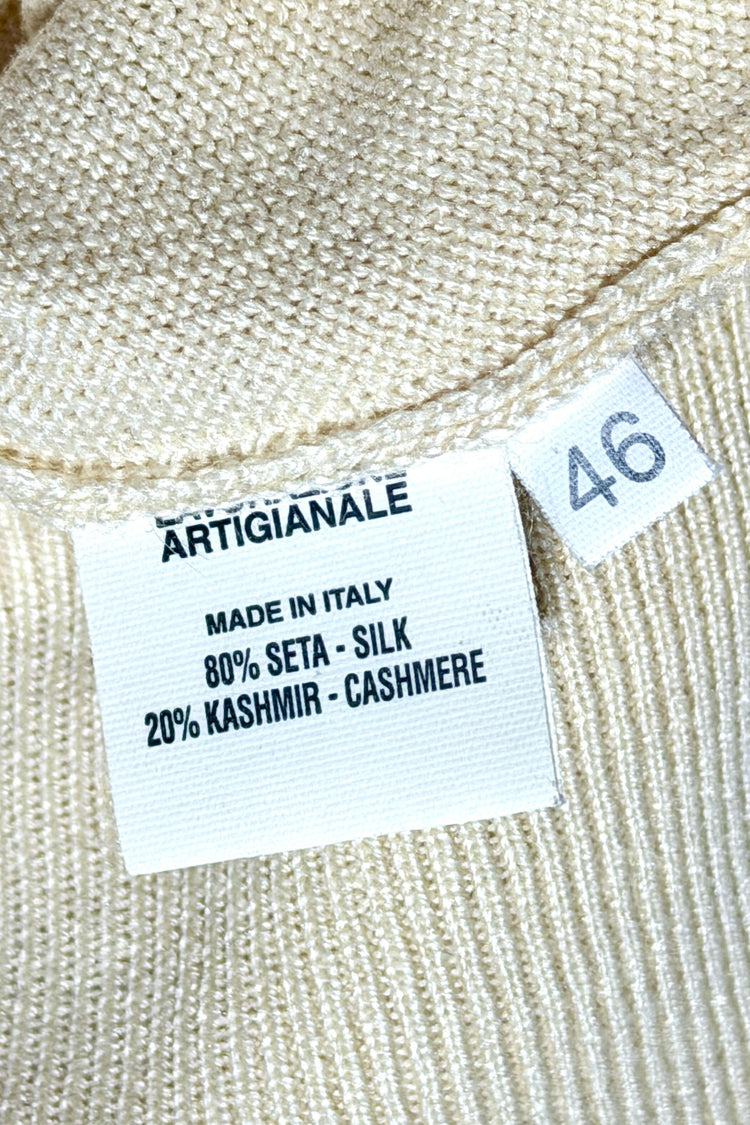 Fabric content tag, made in Italy