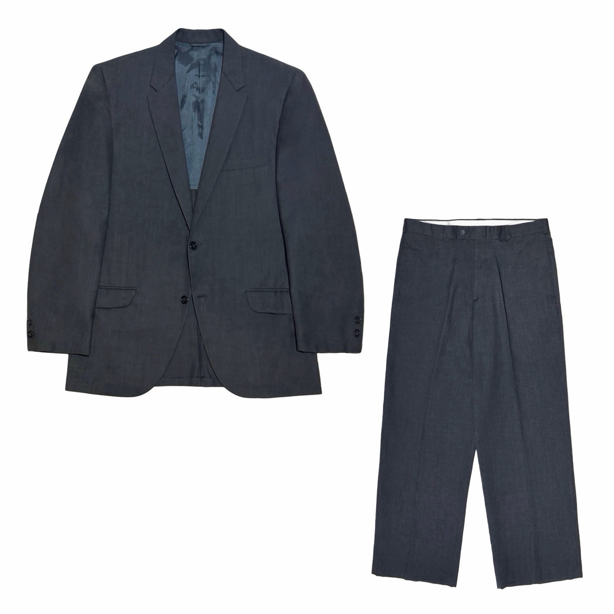 Towncraft charcoal suit jacket and trousers set