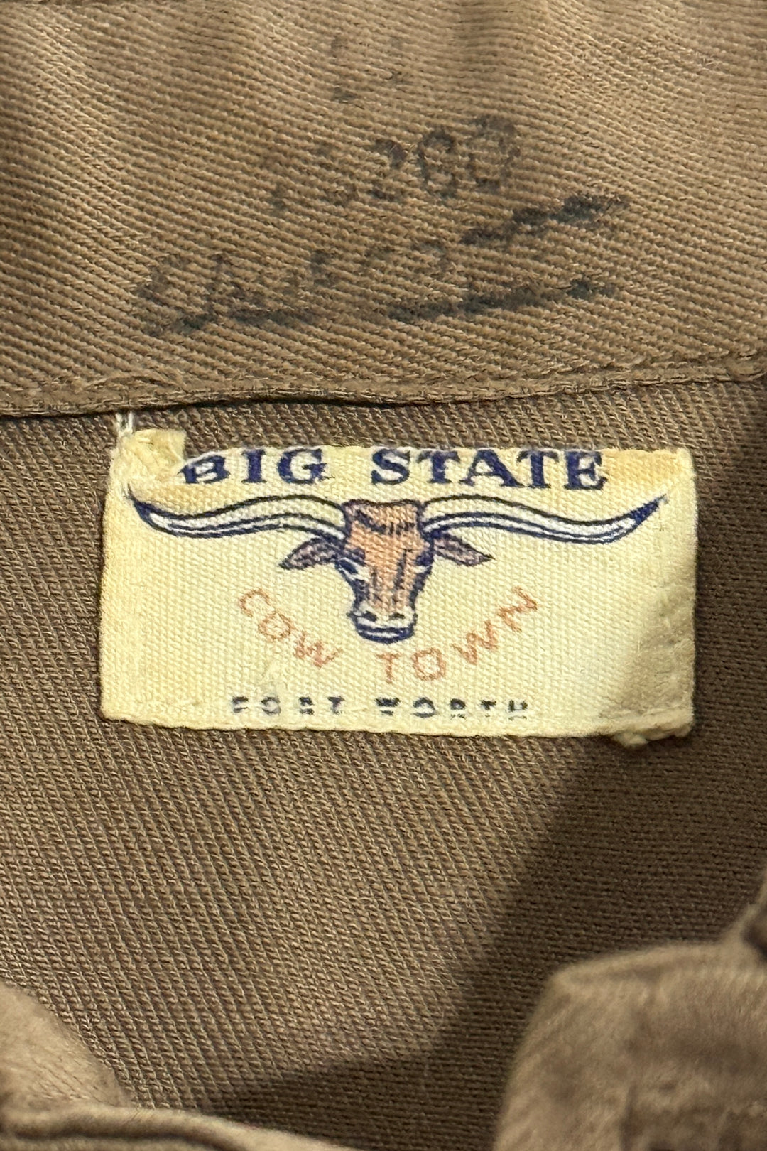 1930’S BIG STATE COWTOWN FORT WORTH MADE IN USA EMBROIDERED FLORAL WESTERN L/S B.D. SHIRT MEDIUM