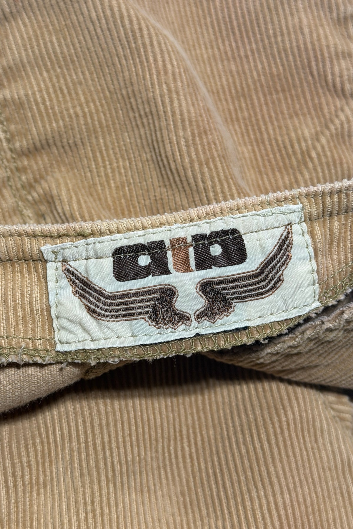 ATB corduroy western vest back