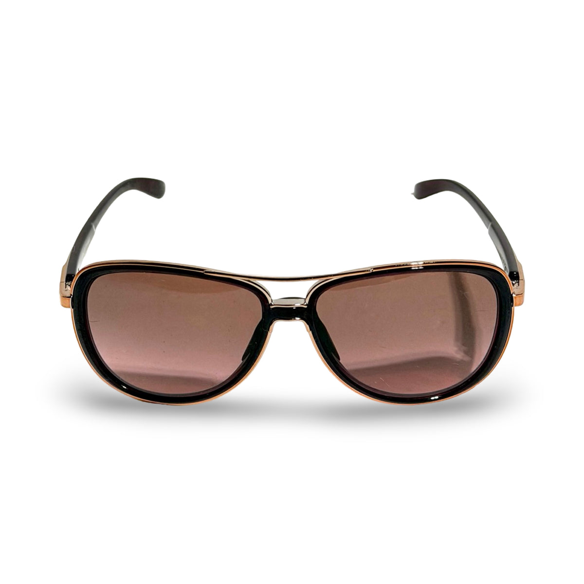 2010'S OAKLEY SPLIT TIME GOLD & BLACK GRADIENT SUNGLASSES