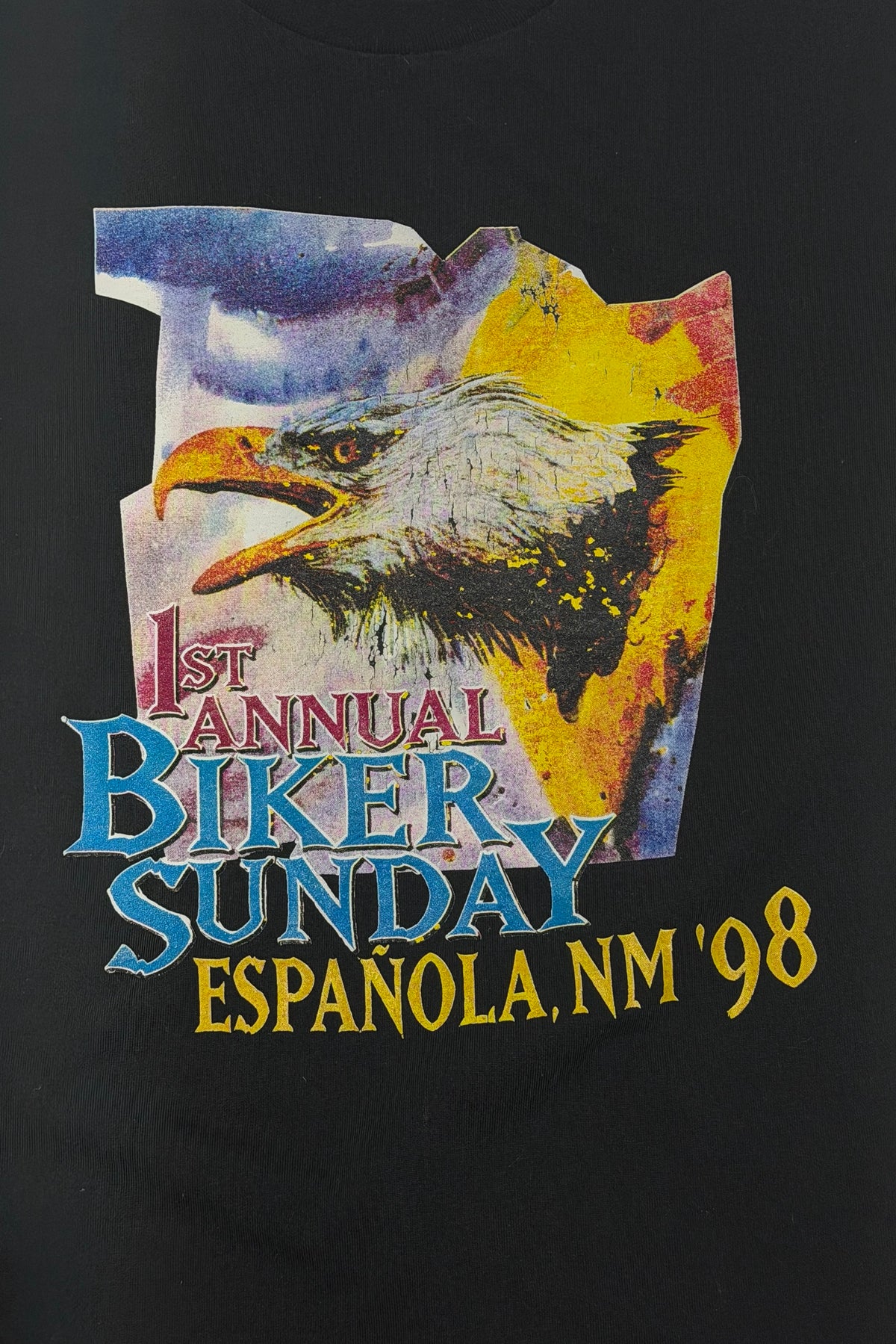 Biker Sunday Espanola 1998 t-shirt back