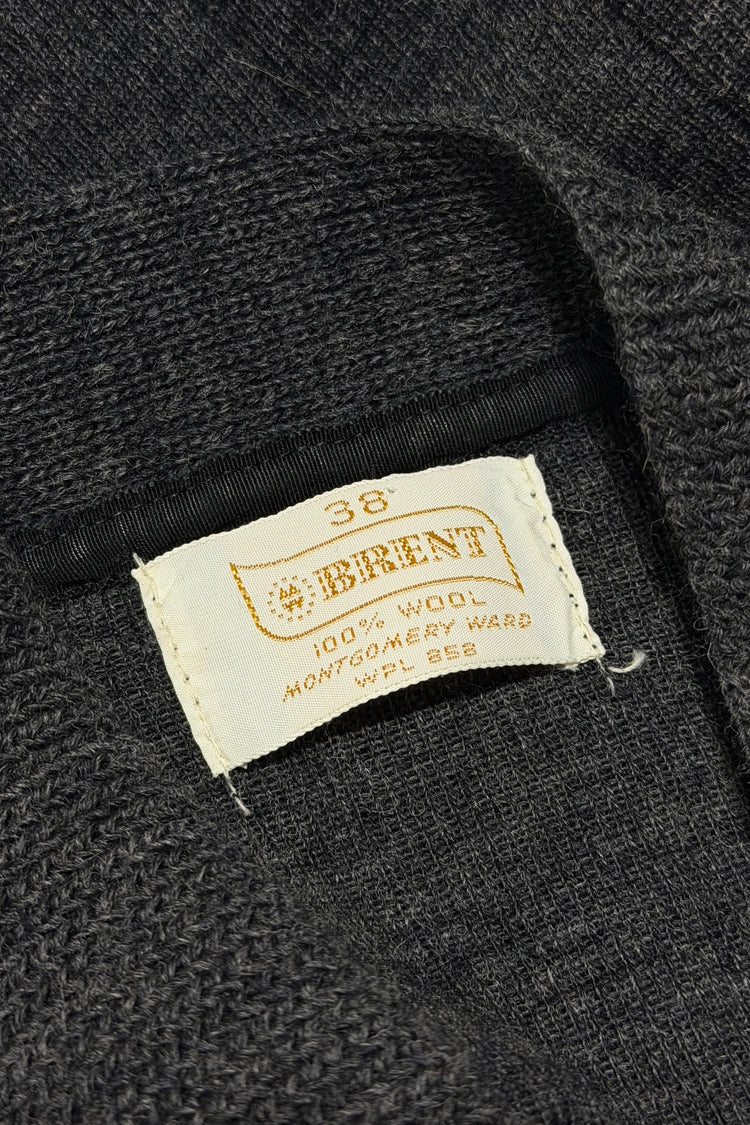 Brent Montgomery Ward 100% wool label, size 38