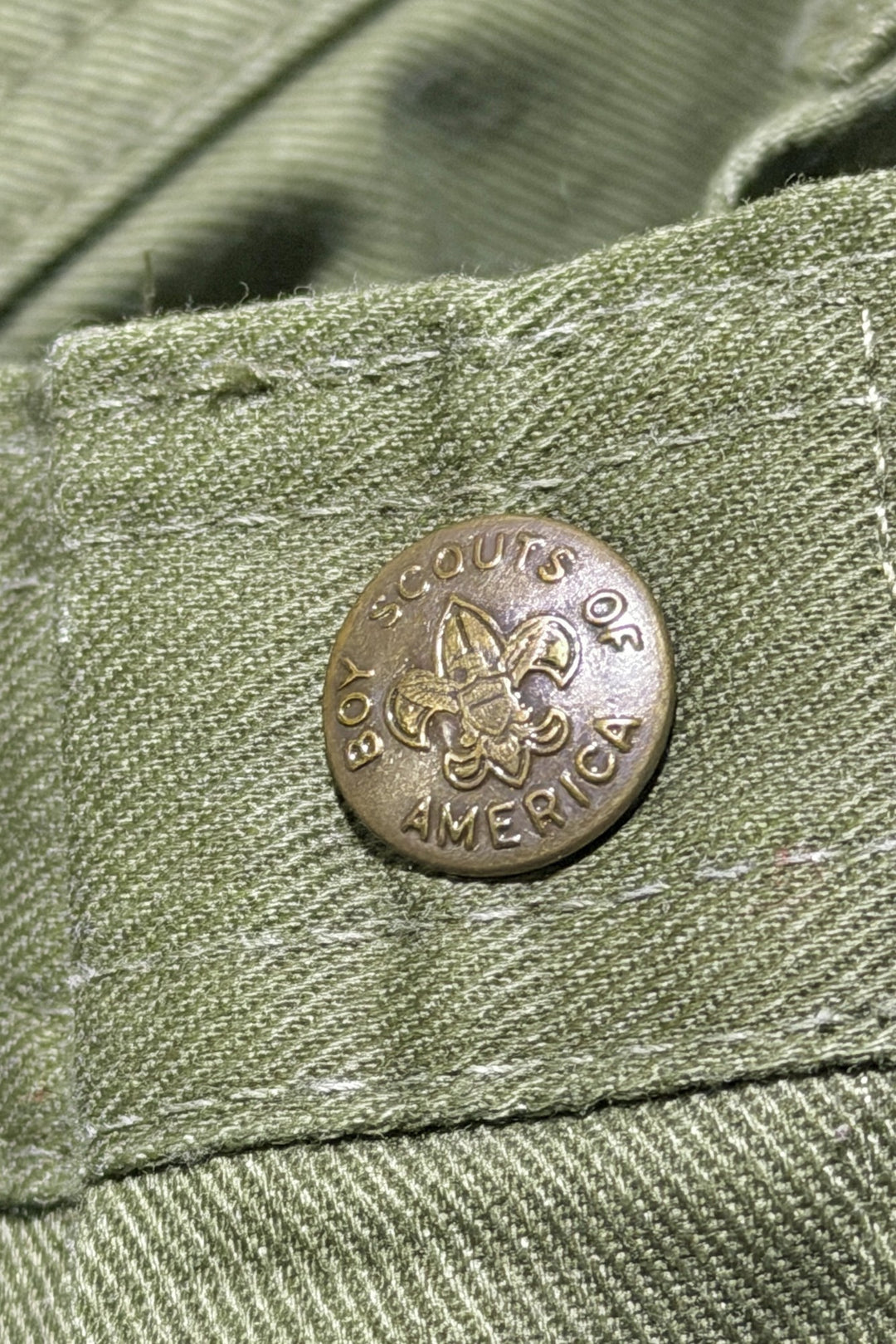 Boy Scouts of America official uniform olive pants