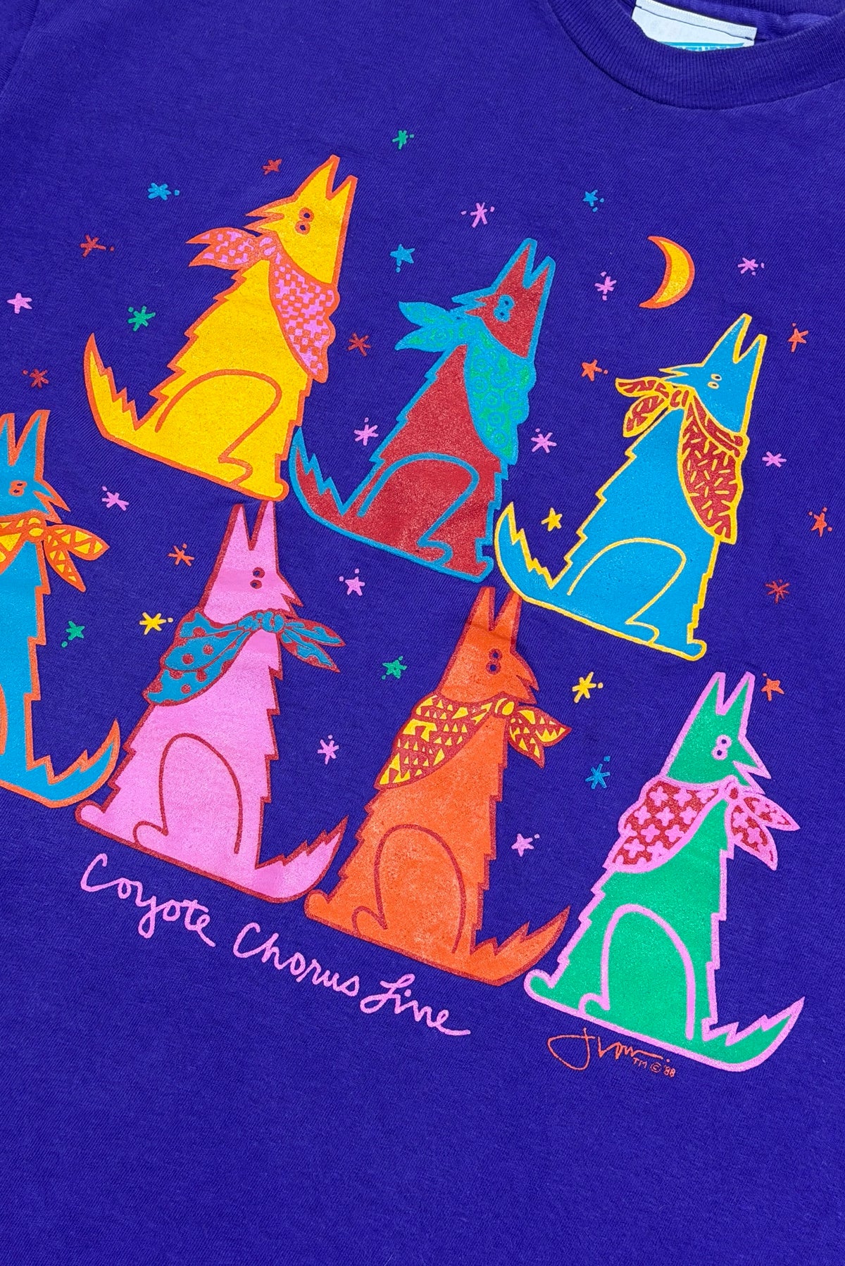 Coyote Chorus Line graphic detail