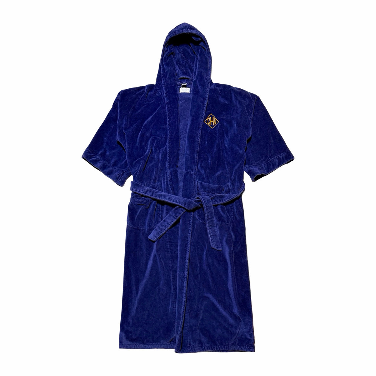 Dior Monsieur robe with belt tied