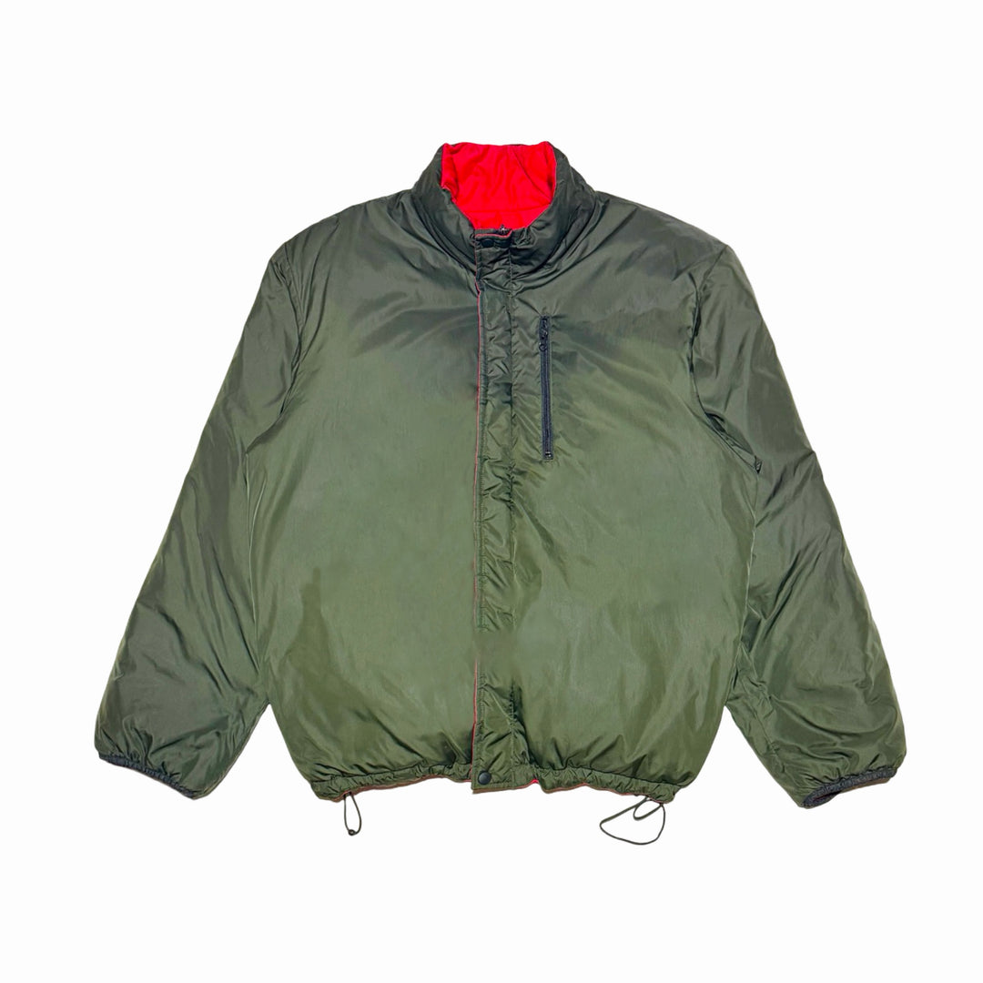 Lands End reversible goose down puffer jacket