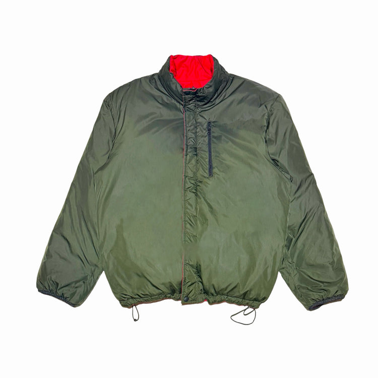 Lands End reversible goose down puffer jacket