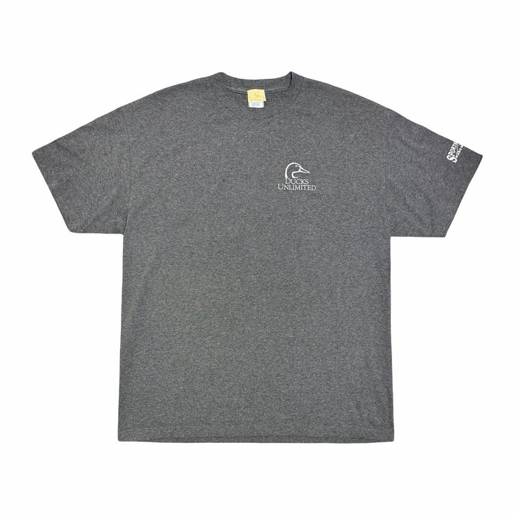 2000's Y2K Ducks Unlimited Retrievers charcoal gray t-shirt x-large