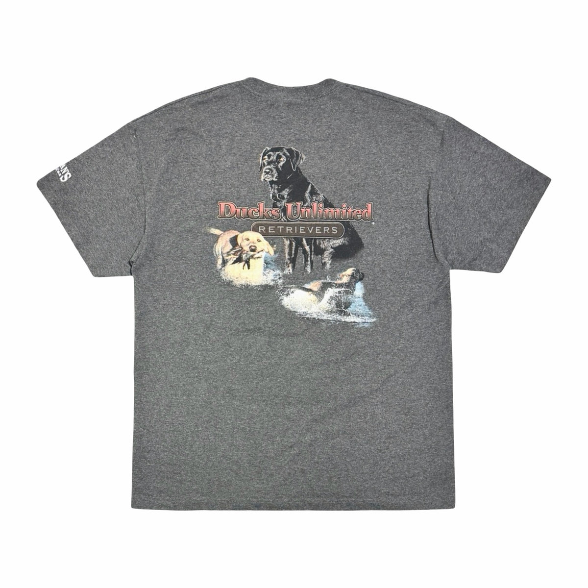Ducks Unlimited Retrievers t-shirt back graphic
