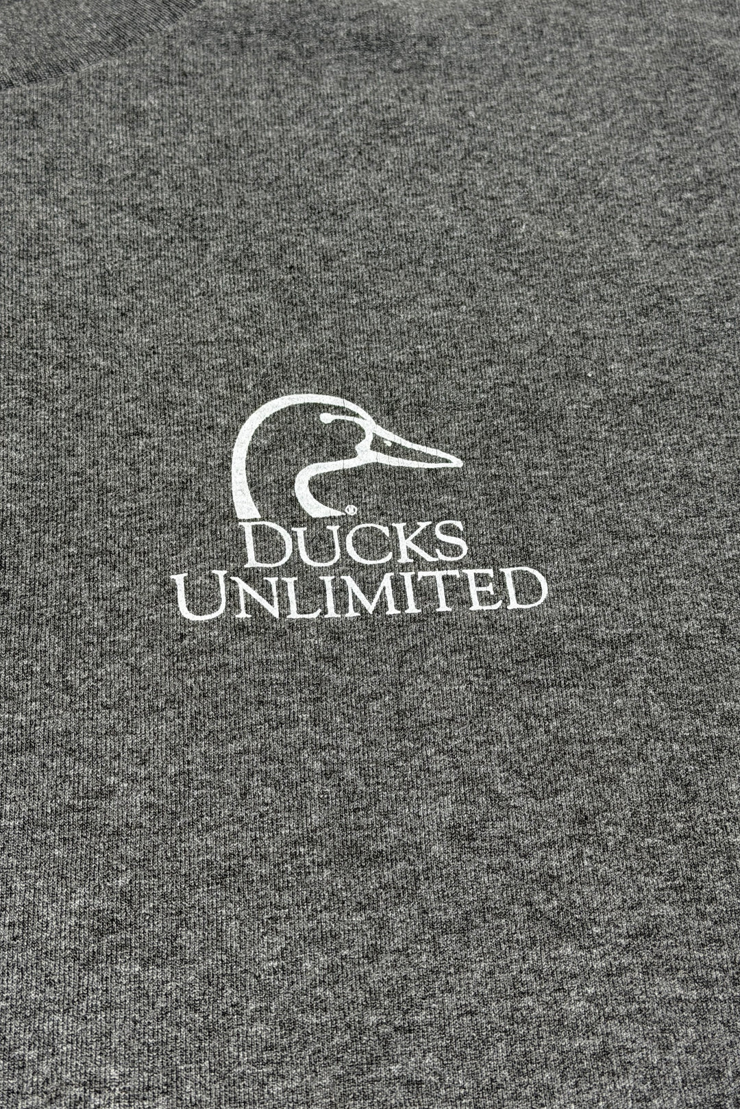 Ducks Unlimited chest logo detail