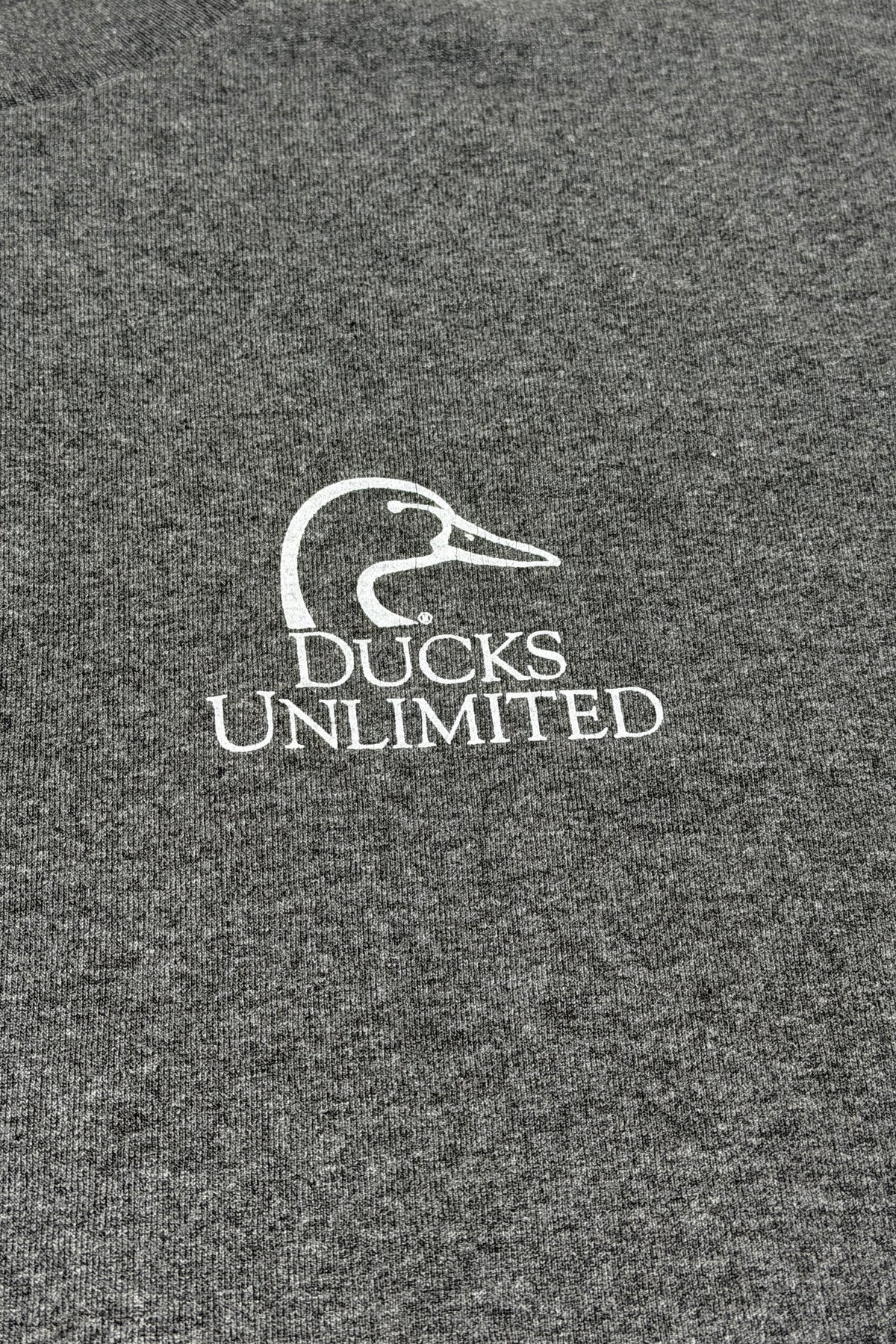 Ducks Unlimited chest logo detail
