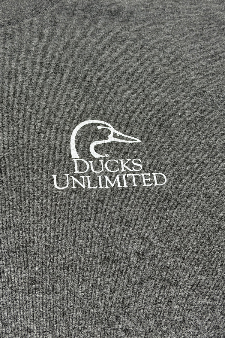 Ducks Unlimited chest logo detail
