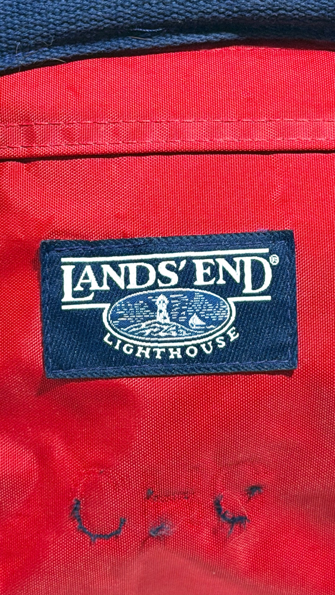 Lands End Lighthouse label