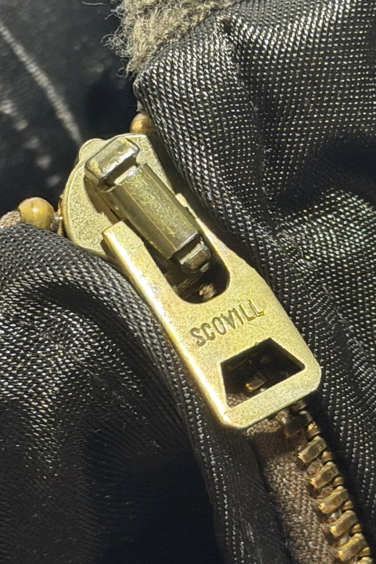 Scovill zipper detail