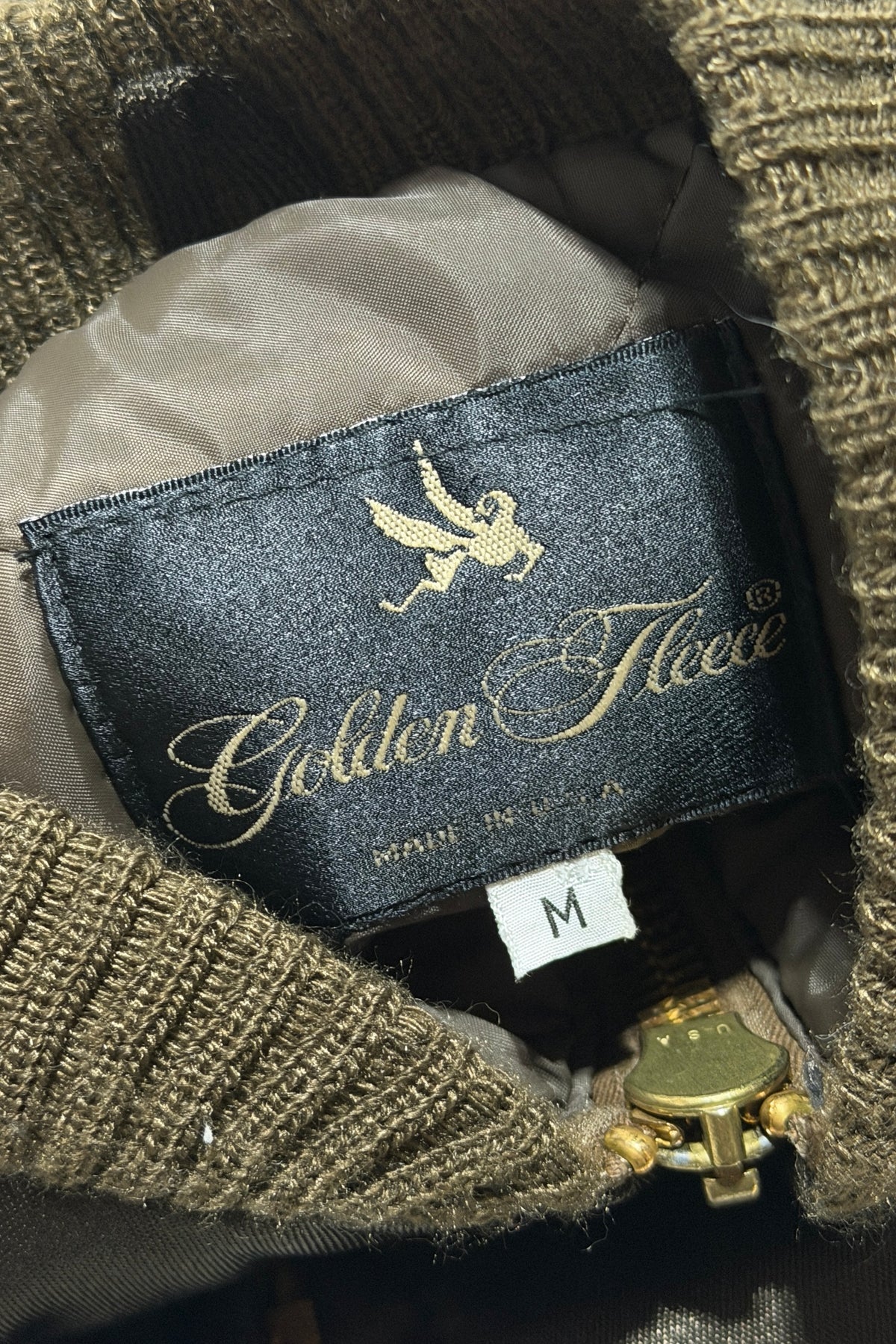 Golden Fleece Made in U.S.A. tag, size M