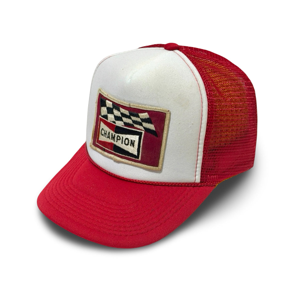 Champion Spark Plugs trucker hat side